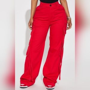 Golden Hour Wide Leg Cargo pants